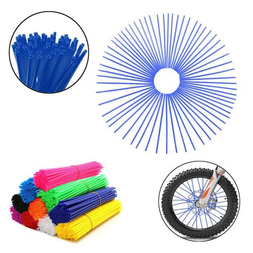Coberturas para radios COBIKE 23 cm azul – paquete de 72