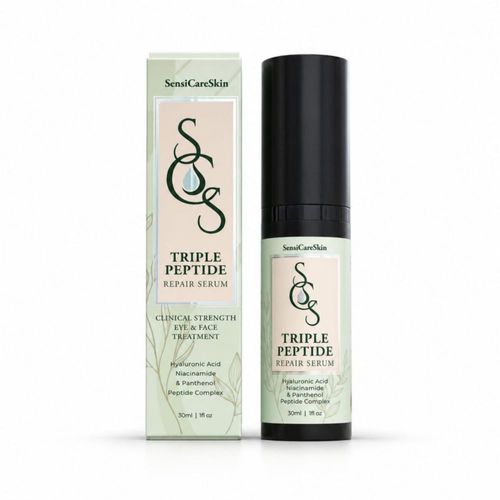 Suero SensiCareSkin 30 ml Reparador con Péptidos para Cara y Ojos
