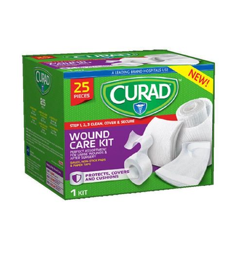 Kit de Cuidado de Heridas Curad de 25 Piezas