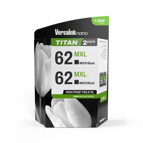 Cartucho de tinta VersaInk 62MXL Titan-Magnético (2 unidades)
