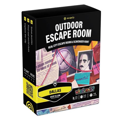 Sala de Escape Escapely Dallas 1‑6 jugadores 16 km