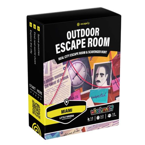 Sala de Escape Escapely Miami 1‑6 jugadores 15 km