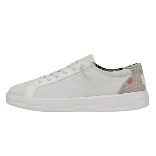 Zapatillas para mujer HEYDUDE Karina Blanco coco Talla 10