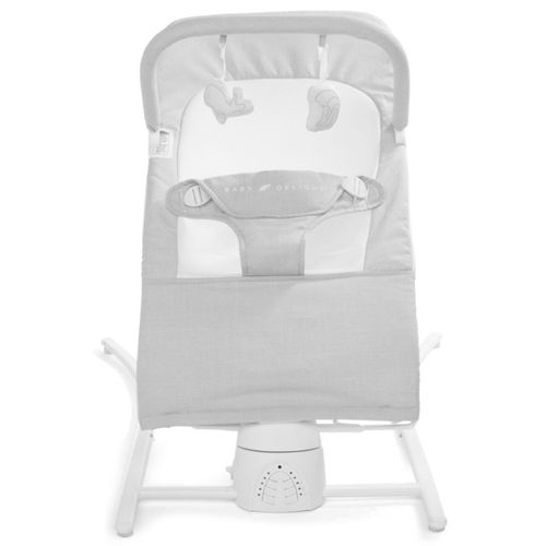 Hamaca portátil Baby Delight Alpine Wave Deluxe Driftwood gris