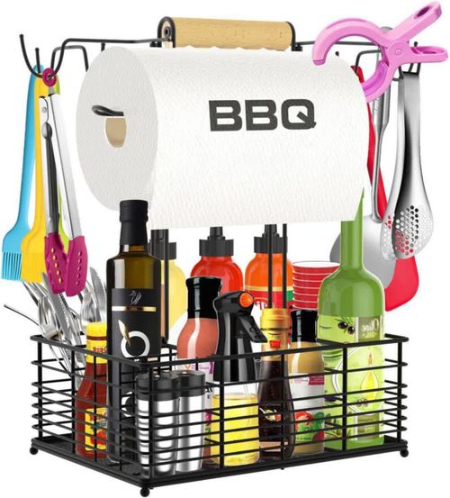 Carrito organizador para parrilla Concons BBQ para exteriores y camping