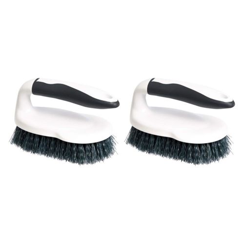 Cepillo de fregar Amazon Basics pack de 2 blanco y negro