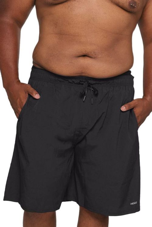 Bañador HOdo 28 cm negro talla plus 2X‑7X