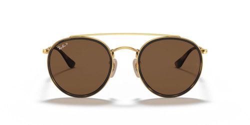 Gafas de Sol Ray-Ban RB3647N 51mm Oro Polarizadas Marrón