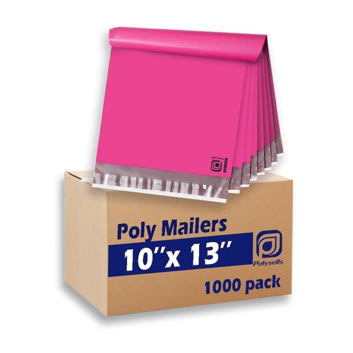 Sobres de Polietileno POLYSELLS 25 × 33 cm Rosa - 1000 unidades