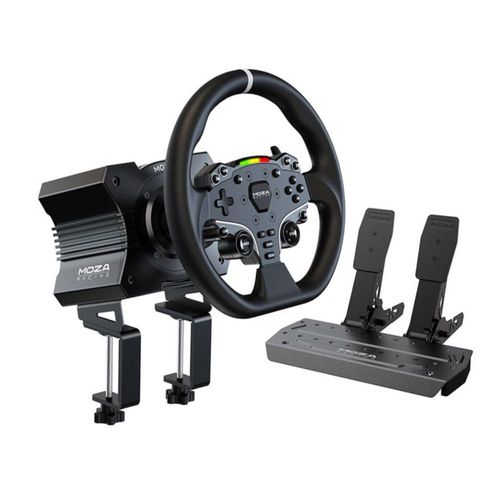 Juego de 4 PC todo en uno con simulador de carreras para videojuegos MOZA R5