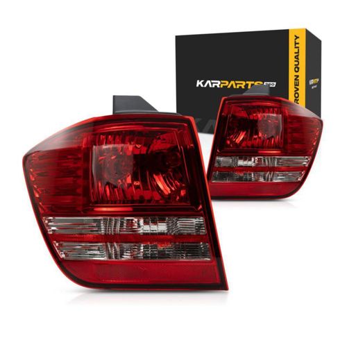 Luz trasera KarParts360 para Dodge Journey 2010-2020 (par claro/rojo)