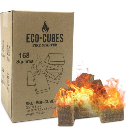 Encendedor EcoCube 168 cuadrados 11 kg reciclado
