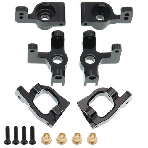 Piezas para auto RC Treehobby WLtoys 1/14 1/12 negro - 6 piezas