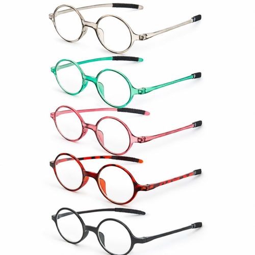 Gafas de lectura LOOKWORLD Pack de 5 vintage redondas +2 dioptrías