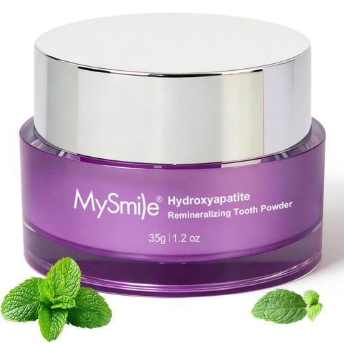Polvo Dental MySmile 35 g Blanqueador con Nano Hidroxiapatita