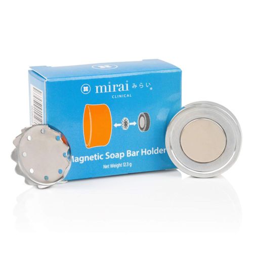 Portajabón Magnético de Acero Inoxidable Mirai para Montaje en Pared