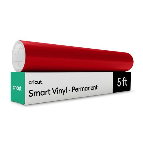 Vinilo Permanente Rojo para Cricut Smart 33 cm × 15 m