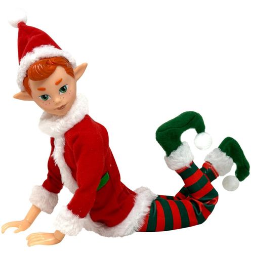 Muñeca elfa de Navidad The Original Elf Christmas Dolls de 12 pulgadas