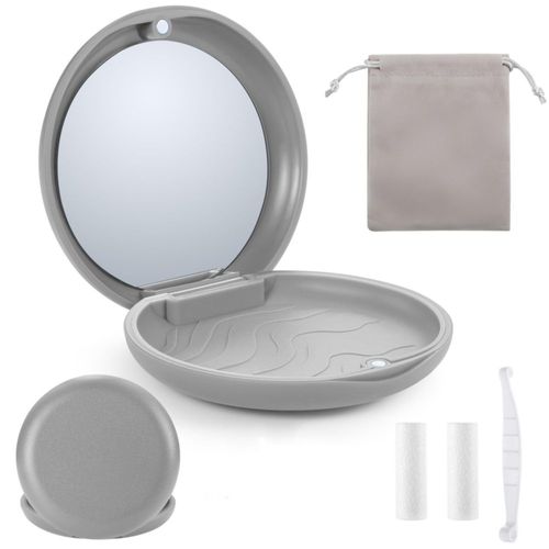 Estuche para retenedor B Rush 9 cm con espejo y herramienta