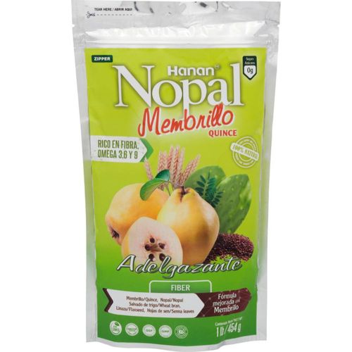 Mezcla Natural de Fibra de Nopal y Membrillo 454 g (1 lb)