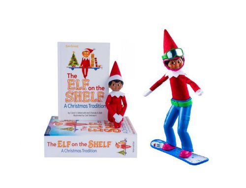 Set de Snowboard MagiFreez Swish and Sleigh para Elfo de la Estantería – Juego de Juguete