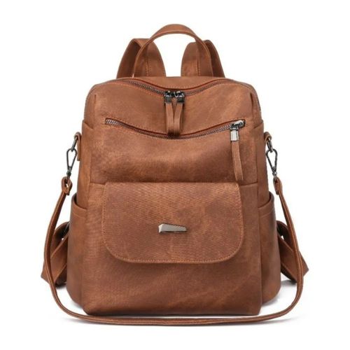 Mochila para Mujer Antirrobo  Color Café