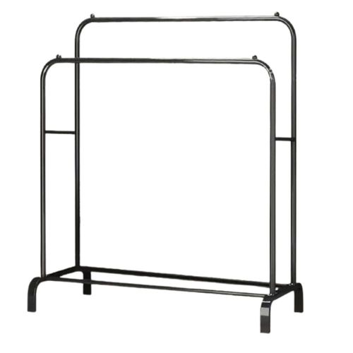 Perchero Armable Metálicos De Piso Organizador Ropa Color Negro