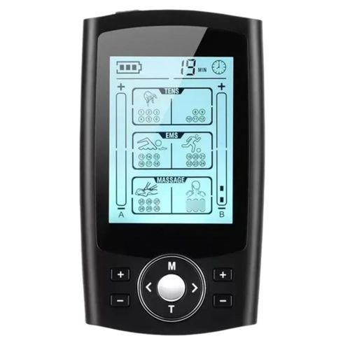 Electroestimulador Muscular de 36 Modos Color Negro