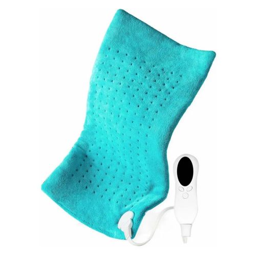 Cojín Eléctrico Terapia De Calor Dolor Muscular Fisioterapia  Color Azul