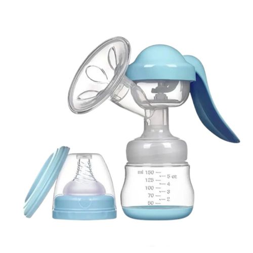 Extractor De Leche Con 10 Bolsas Color Azul