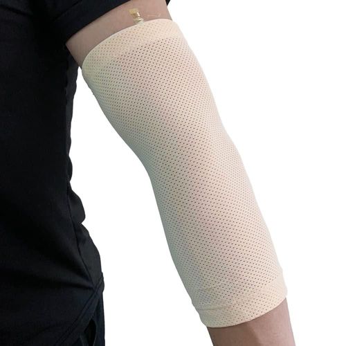 Manga protectora para línea PICC MENURSY 265‑30 cm color camel transpirable