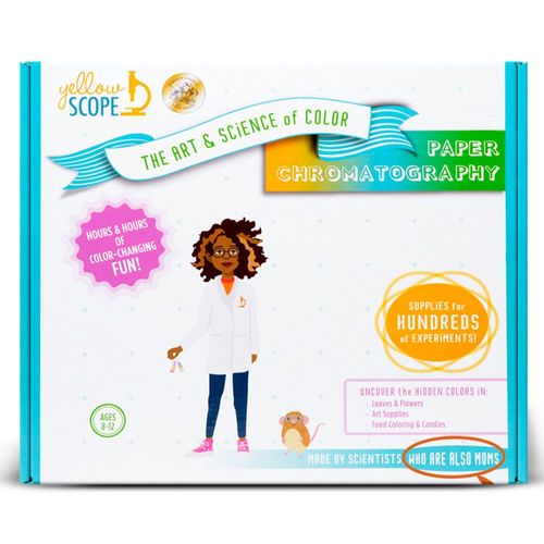 Kit de Ciencia YELLOW SCOPE de Cromatografía en Papel (8‑12 años)