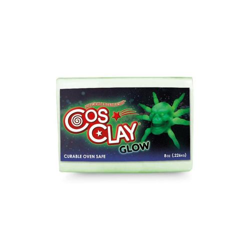 Arcilla de modelado Cosclay 226 g Verde fosforescente ELEMENTS