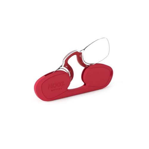 Gafas de lectura NOOZ ultra‑ligeras 6 g con llavero rojo