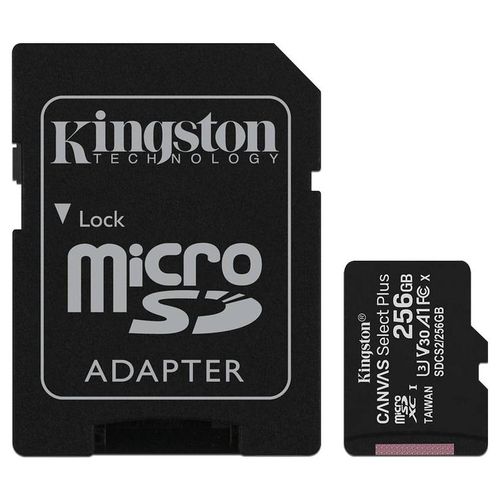 Memoria Kingston MicroSDXC Canvas Select Plus de 256GB