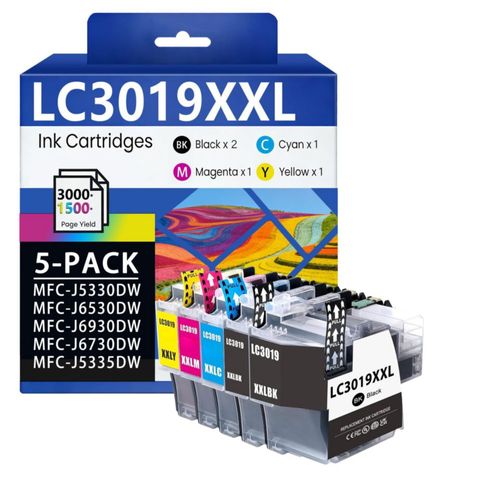Cartuchos de tinta LOVPAIN LC3019XXL pack de 5 de alto rendimiento
