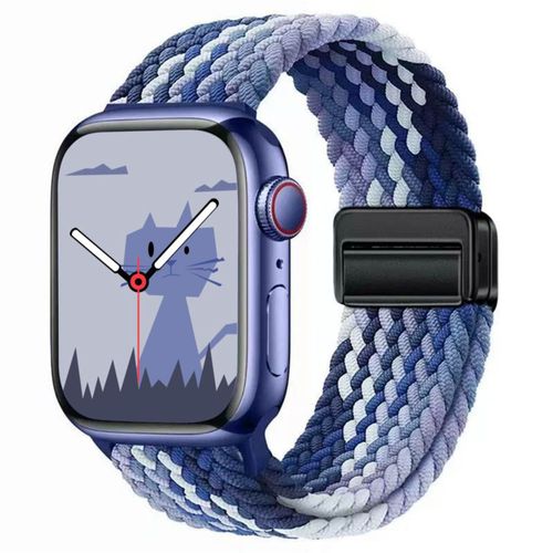 Correa Yaber Solo Loop Blueberry para Apple Watch 44/45/46/49 mm