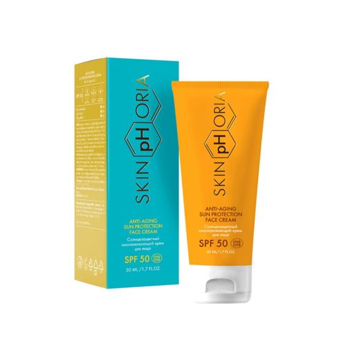 Crema facial anti‑edad con protector solar SKINPHORIA SPF 50 50 ml