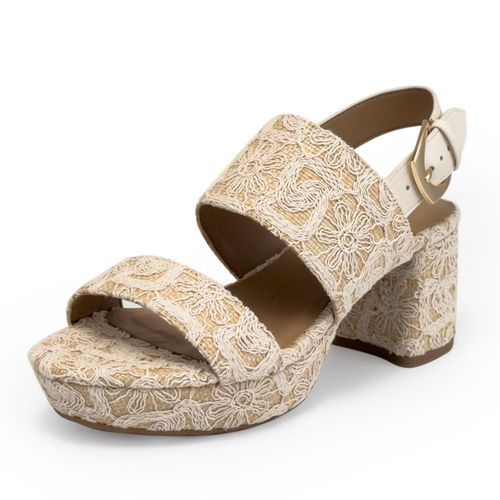 Sandalia Aerosoles Camilia 7W Encaje de Rafia