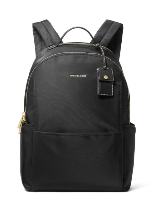 Mochila Michael Kors Sable Grande Negra de Nailon