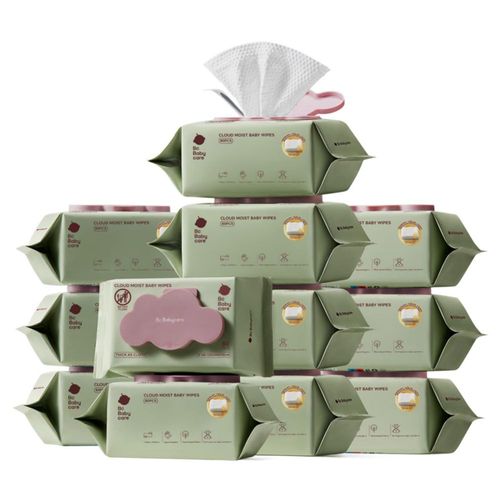Toallitas húmedas para bebé bc babycare Cloud Moist Thick XL 960 unidades