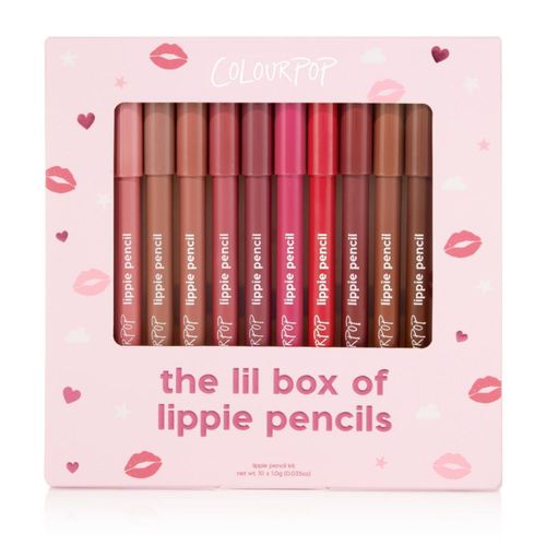 Kit de delineador de labios ColourPop 10 piezas vegano 86 g