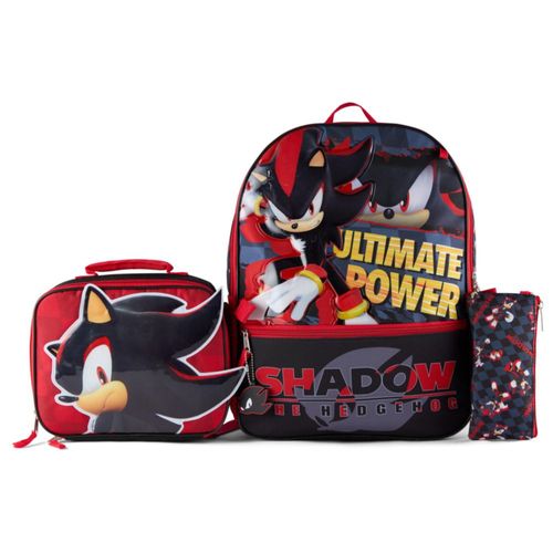 Set de Mochila AI ACCESSORY INNOVATIONS 41 cm Shadow the Hedgehog