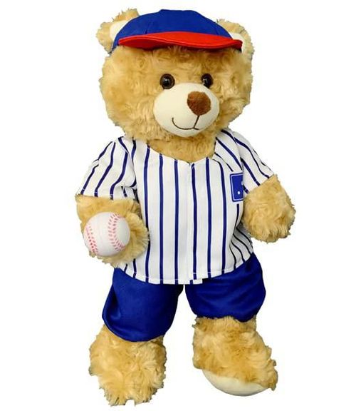 Uniforme de béisbol para peluches Wonderland talla 14-18"