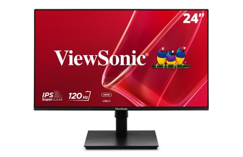 Monitor ViewSonic de 24" 1080p IPS 120Hz con USB‑C