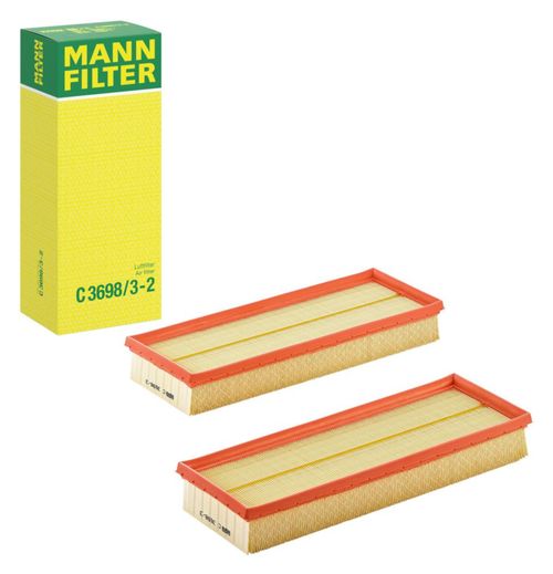 Filtro de aire del motor Mann Filter C 3698/3-2