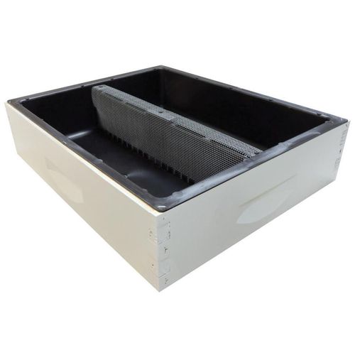 Alimentador Superior Mann Lake de Madera Pintada para 10 Marcos 50x11 cm