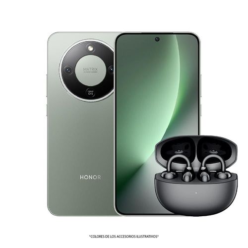 Combo Honor Magic 8 Lite 8GB 512GB Verde + Honor Choice Earbuds Clip