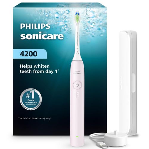Cepillo de dientes Philips Sonicare 4200 Rosa claro HX4053/53