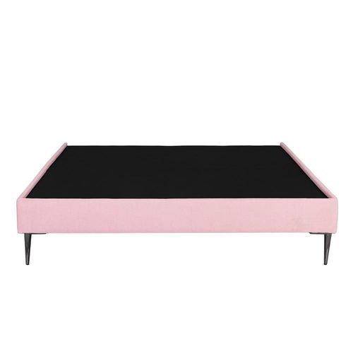 Base Cama Slim Matrimonial Rogga Pink RGH